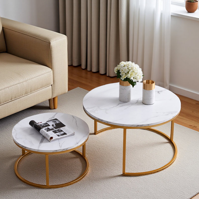 Coffee Table, Gold