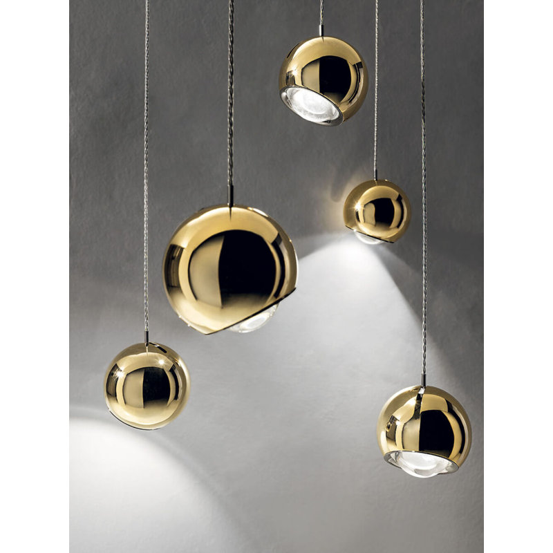 Lodes Spider Suspension Lamp Line-V, Gold