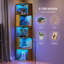 164.6cm H x 35cm W Corner Bookcase-2052845542