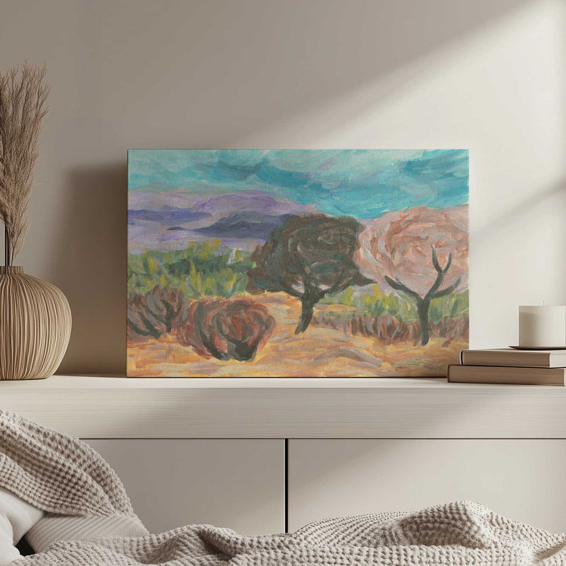 «Dancing Shadows and Golden Fields I» par Melissa Wang, reproduction d'art sur toile, H 24 po x l 32 po