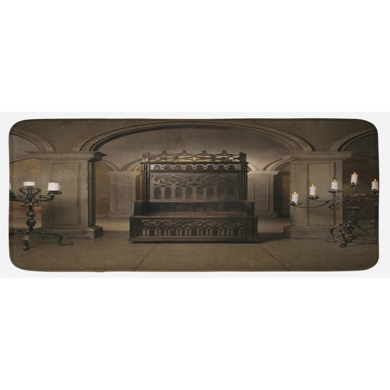 Traditional Polyester Kitchen Mat