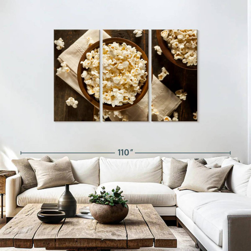 Yarlin Homemade Popcorn, 48" H x 74" W