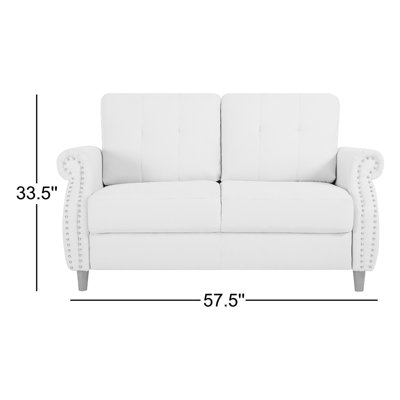 Hignite Upholstered 57.5'' Loveseat