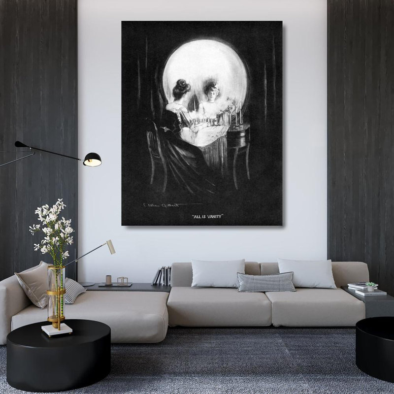 All is Vanity, 46" H x 36" W