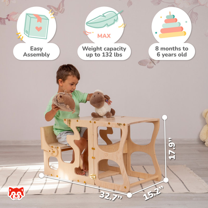 Escabeau Woodesshearts Montessori