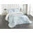 Ambesonne Marble Print Bedspread Set Soft Ottoman Pale Blue Grey Mint-101567904