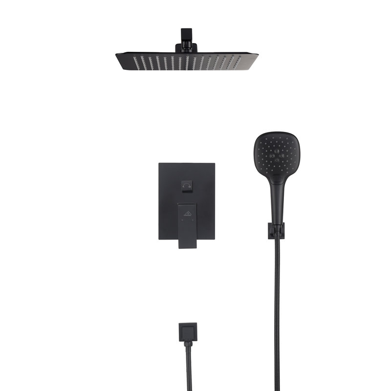 All-In-One Kit with Rough in-Valve, Black