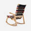 Amador Rocking Chair In San Geronimo Pattern-107652975-128250089