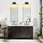 Éclairage de salle de bain 12 po à DEL à albâtre à intensité variable-1566832503