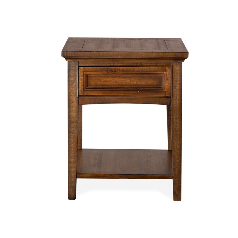 Atthew End Table with Storage