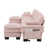 Velours côtelé rose sélectionné