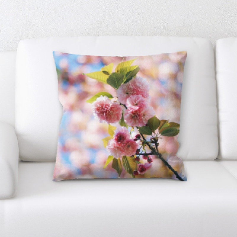 Microsuede Throw Pillow