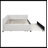 Full Size Linen Upholstered Daybed with Trundle, No Box Spring Required, Space-Saving and Durable-1262070556
