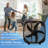 20'' Box Fan Portable Floor Fan Window Fan With 3 Speed Settings & Knob Control