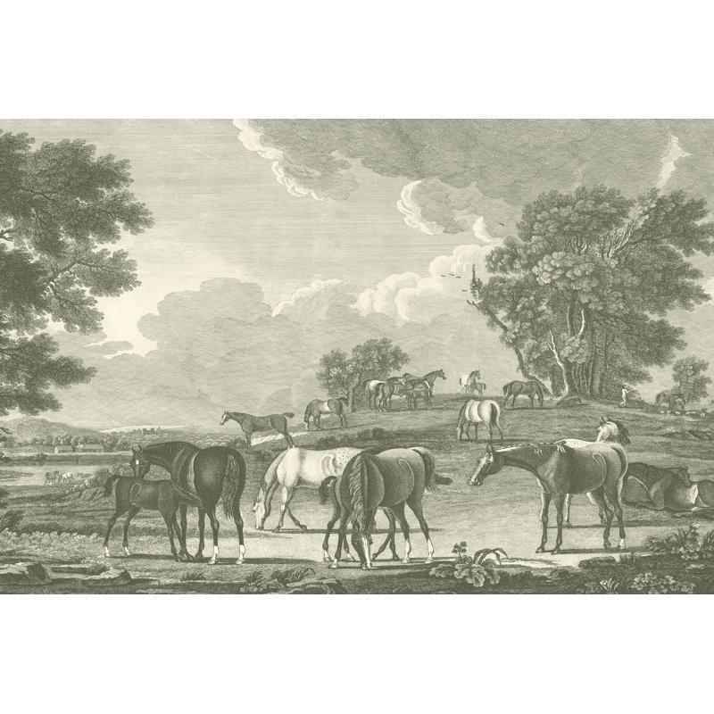 Equestrian Scenes I by Vision Studio - Wrapped Canvas Painting, 30cm H x 46cm W x 3.8cm D