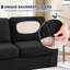 3 Seater Stretch Separate Box Cushion Sofa Slipcover-1641975813