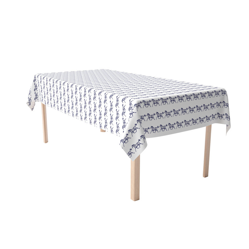 Strother Geometric Tablecloth, 120" L x 60" W