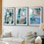 Impasto II - reproduction sur mesure encadrée de qualité supérieure - 3 pièces-424766098