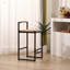 Ensemble de 2 tabourets de bar durables avec sièges en corde de papier Boho pour la cuisine et la salle à manger pour un décor moderne et élégant, tabouret de bar-1823226768