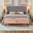 Bed Bench Metal Base With Storage For Bedroom-1159448363