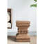 Tabouret d'appoint en bois massif Dorelien