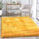 Kuki Solid Colour Shag Area Rug