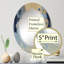 Edur - Miroir mural moderne ovale-756891582
