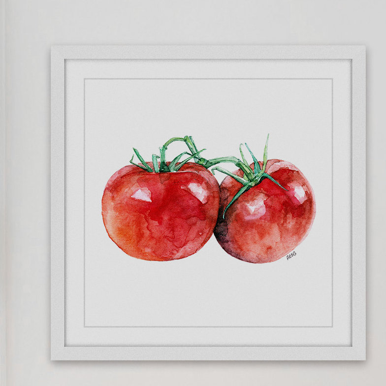 Rachel Byler - Single Picture Frame Painting, 41cm H x 41cm W x 3.81cm D