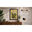 Gilded Gerbera Botanical - Framed Print-161709406-161709400