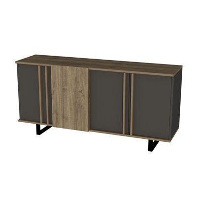 Sideboard With Cabinets And Shelves Fido