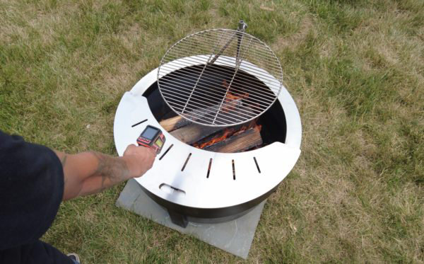 Stainless Steel Fire Pit Accessory
