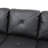 Monaco Vegan Leather 2-Piece Sectional Sofa Set With Chaise-2087827412-2087827414