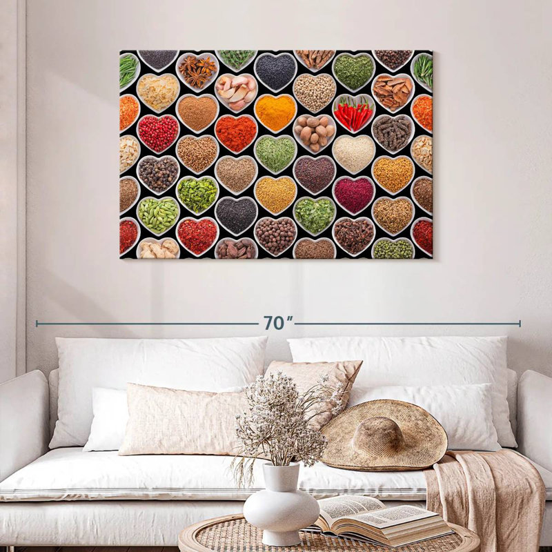 Collection Yarlin Heart Spice, H 30 po x l 45 po