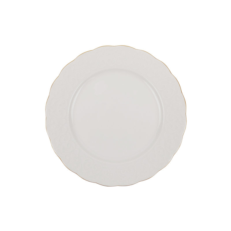 Serafina Porcelain China Dinnerware Set 24 Piece - Service for 6