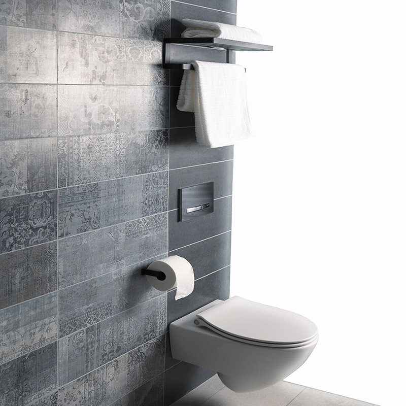 Suave 1 Gallons GPF High Efficiency Dual Flush Wall Mounted Kit