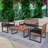 Mondy 4 - Person Patio Conversation Set with Cushions-1636061923-1636061932