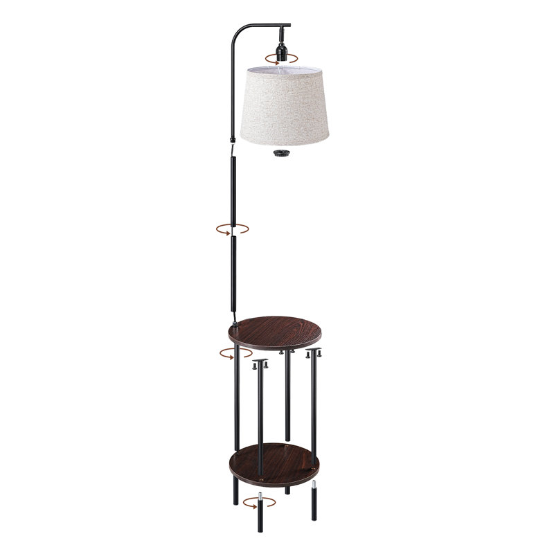 62'' Tray Table Floor Lamp