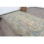 Tapis bleu classique classique en laine 1,5 x 2,5 pi