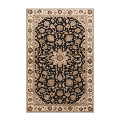 Tapis beige lavable à la machine