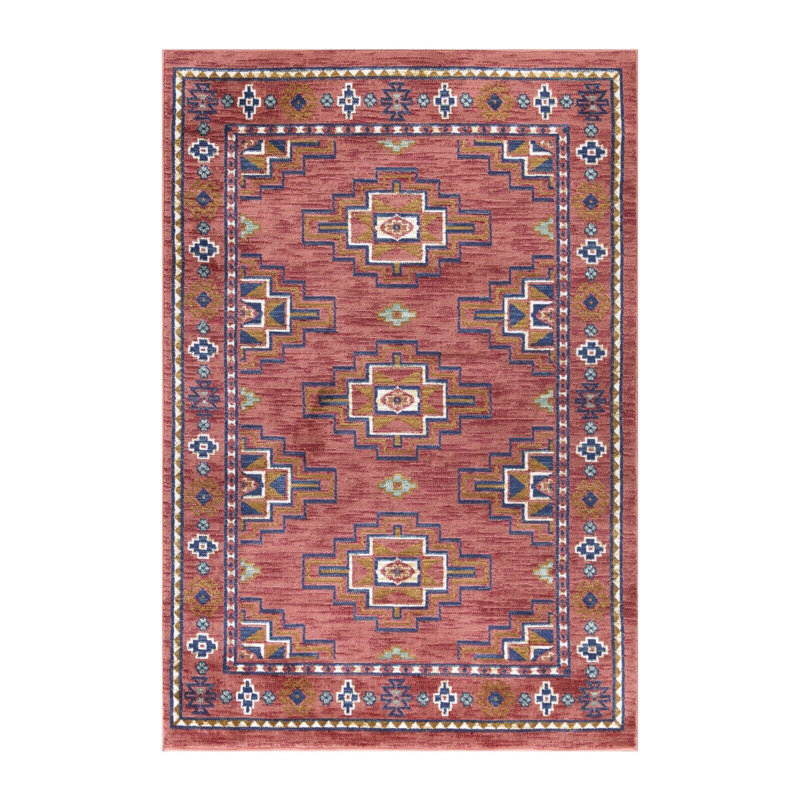 Floral Indoor / Outdoor Area Rug, Rectangle 200x290cm