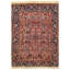 Mahbuba Wool Oriental Area Rug in Rose