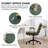 Swivel Office Chair, Adjustable Height Task Chair with Upholstered-1769039254