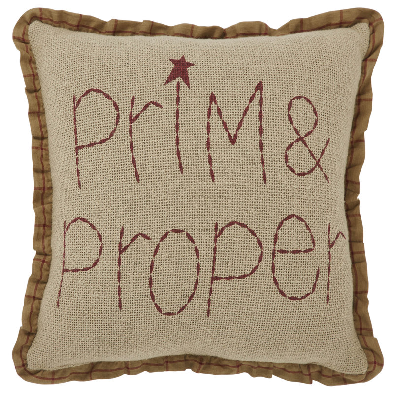 Connell Cotton Reversible Throw Pillow