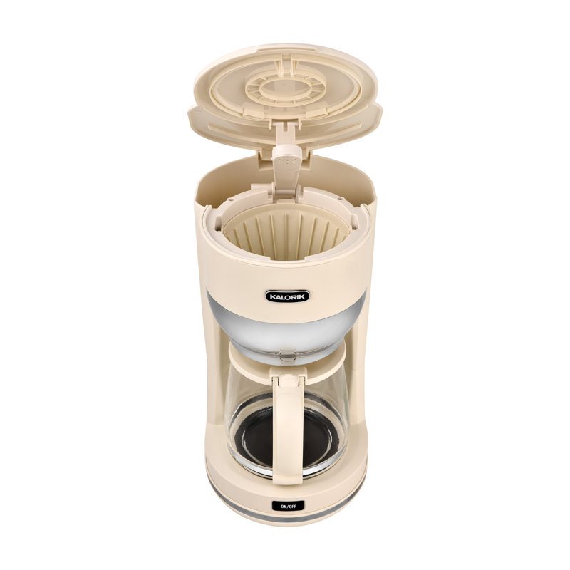 Cafetière 10 tasses kalorik, Crème