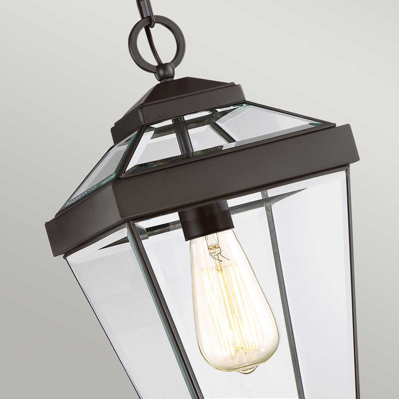 Guilbert Outdoor Hanging Lantern, 41.3cm H x 20.3cm W