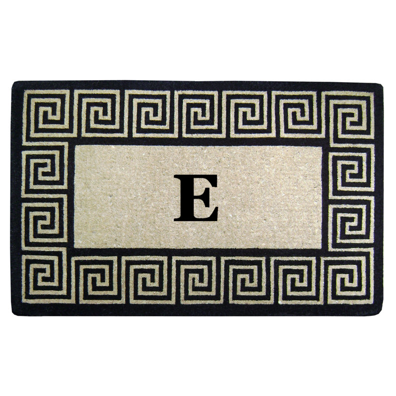 Tapis de porte d'extérieur antidérapant Daniell 48 po x 30 po, E