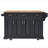 54Inch Large Kitchen Island With Rubber Wood Drop Leaf, Embossed Texture Rolling Kitchen Cart On 4 Wheels With 4 Doors And 3 Drawers, Kitchen Island With Storage For Kitchen, Dining Room-1082116940