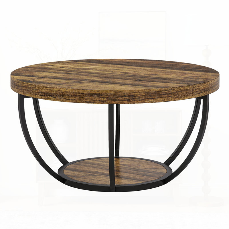 Table basse moderne Modern, Noyer