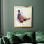 Toile encadrée de qualité supérieure Pheasant Splash 6 - prête à être accrochée-1445135805-1445135779