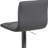 Niven Contemporary Button Tufted Adjustable Height Barstool with Chrome Base-45046387
